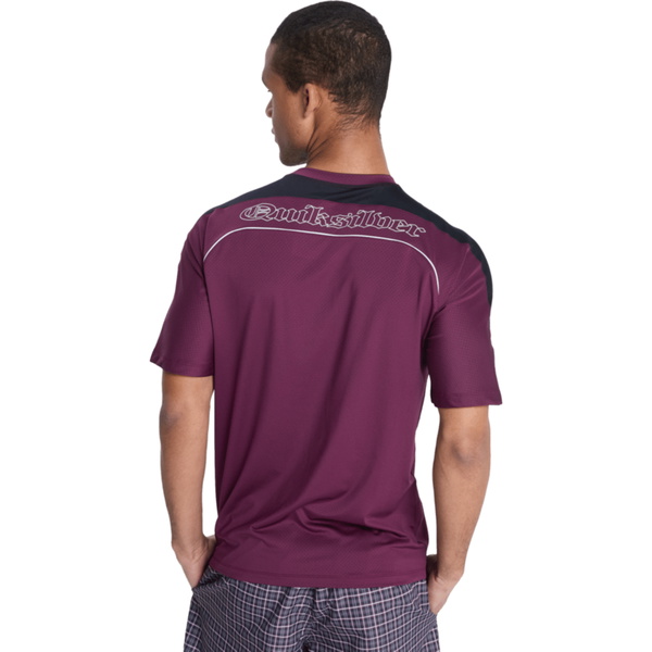 2026 Quiksilver Männer Mercury Americana Kurzarm-Surf-T-Shirt EQYWR03478 - Potent Purple